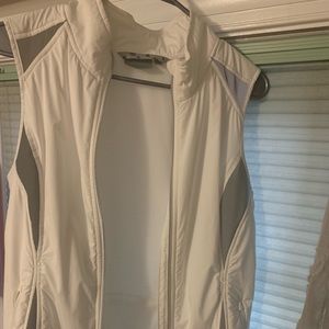 White Athleta Vest size Medium